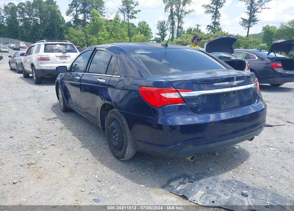 2013 CHRYSLER 200 LIMITED VIN: 1C3CCBCG7DN543528