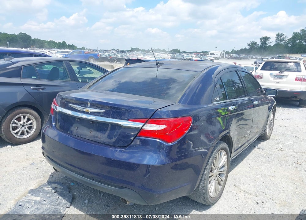 2013 CHRYSLER 200 LIMITED VIN: 1C3CCBCG7DN543528