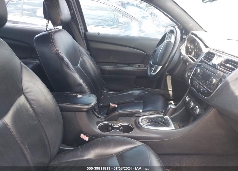 2013 CHRYSLER 200 LIMITED VIN: 1C3CCBCG7DN543528