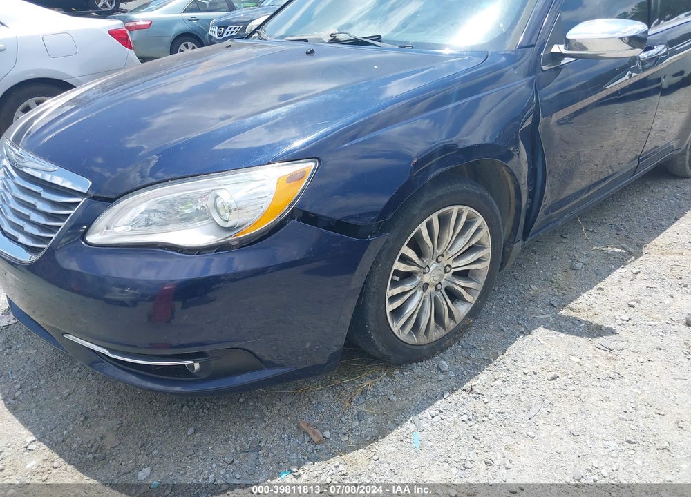 2013 CHRYSLER 200 LIMITED VIN: 1C3CCBCG7DN543528