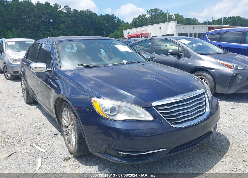 2013 CHRYSLER 200 LIMITED VIN: 1C3CCBCG7DN543528