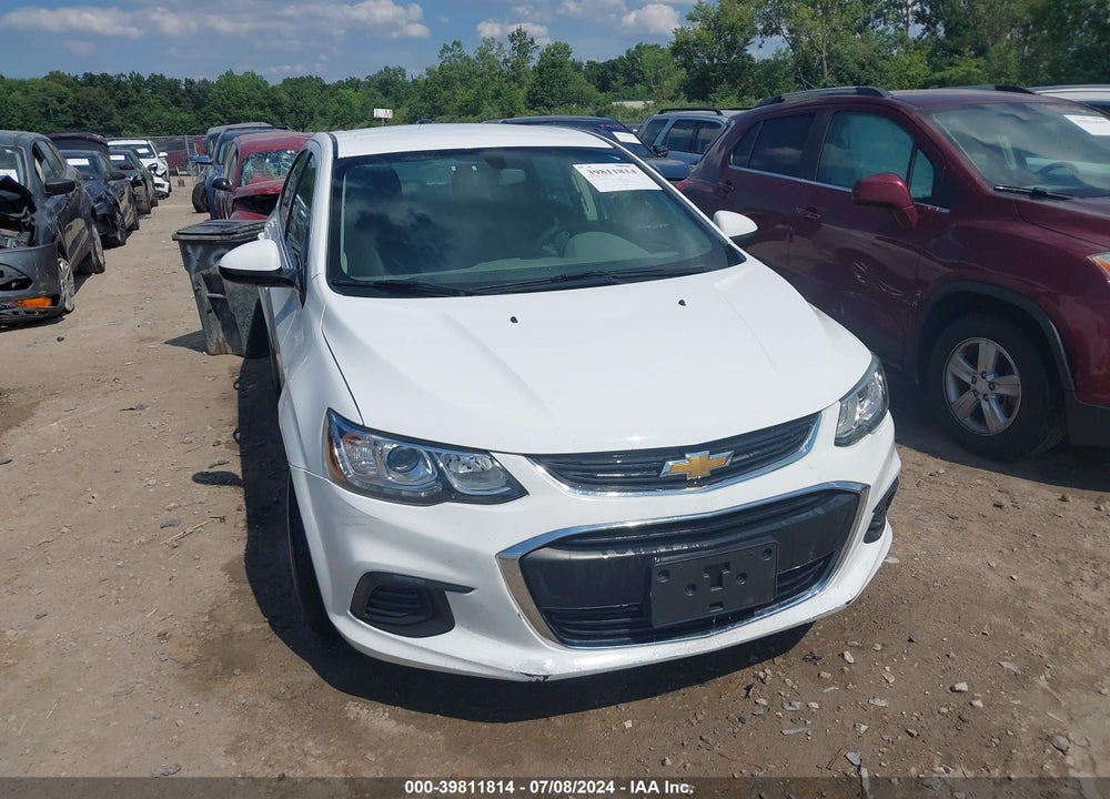 2017 CHEVROLET SONIC LT AUTO VIN: 1G1JD5SH6H4117670