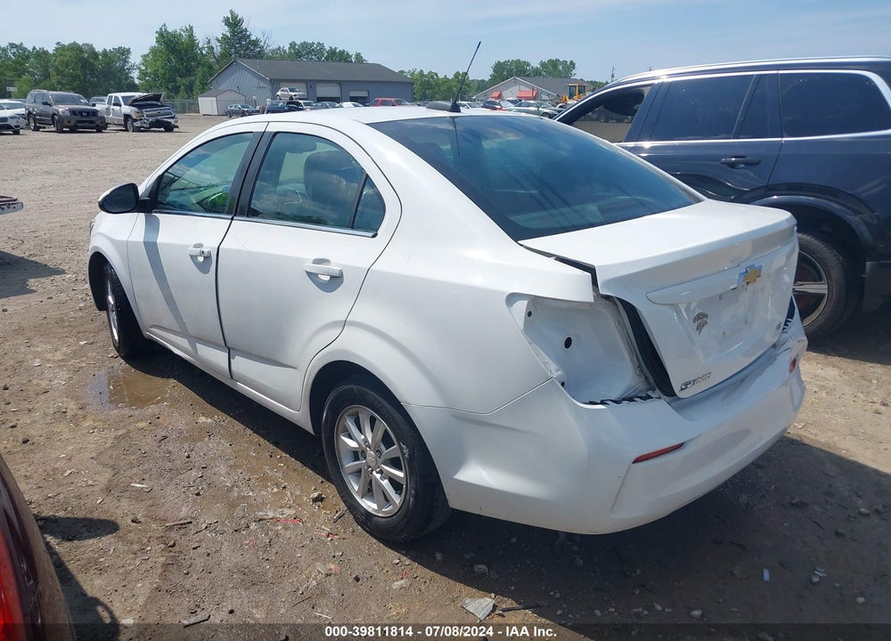 2017 CHEVROLET SONIC LT AUTO VIN: 1G1JD5SH6H4117670