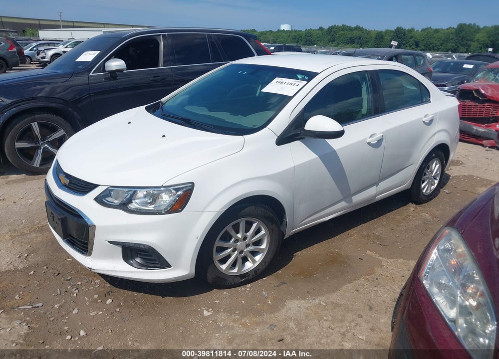 2017 CHEVROLET SONIC LT AUTO VIN: 1G1JD5SH6H4117670