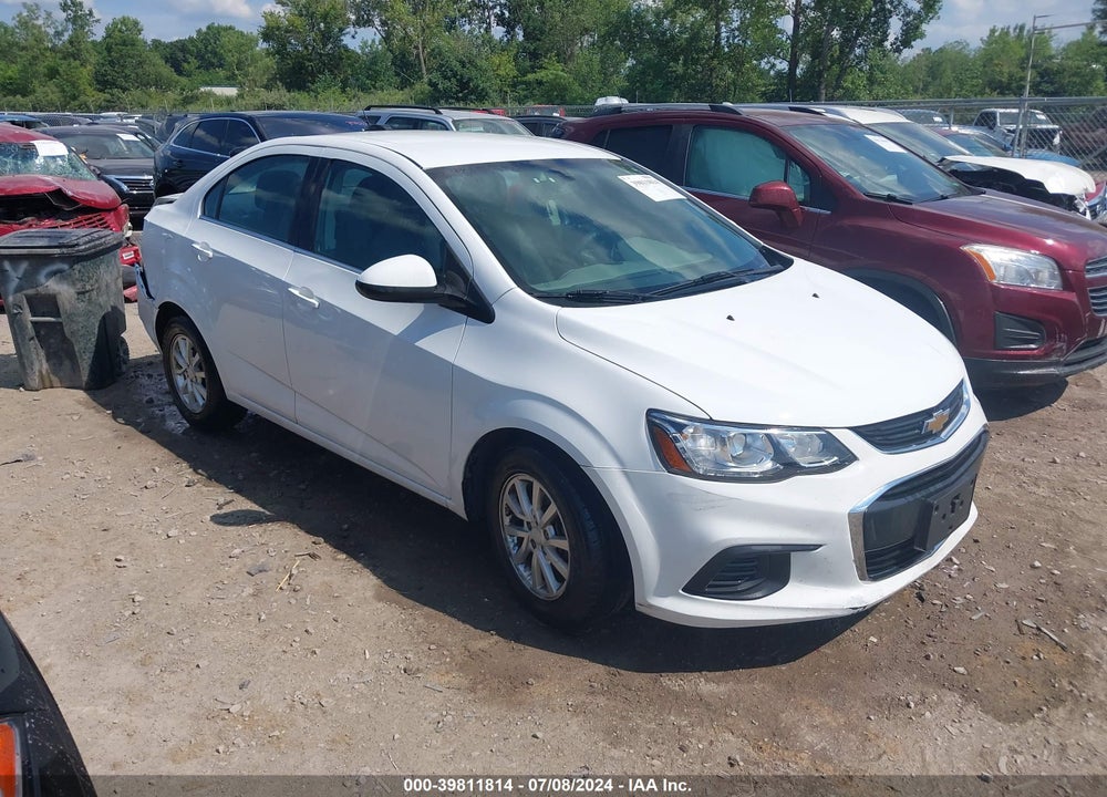 2017 CHEVROLET SONIC LT AUTO VIN: 1G1JD5SH6H4117670