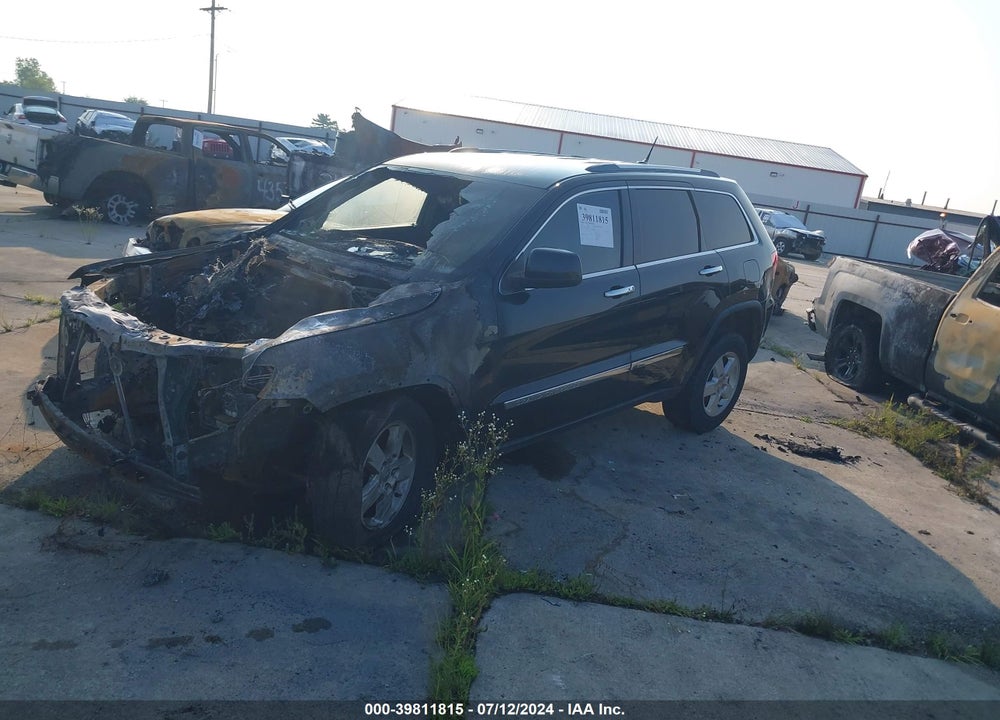 2012 JEEP GRAND CHEROKEE LAREDO VIN: 1C4RJFAG3CC221534