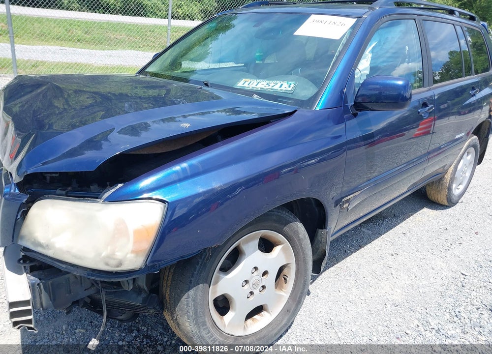 2007 TOYOTA HIGHLANDER LIMITED V6 VIN: JTEEP21A470206593