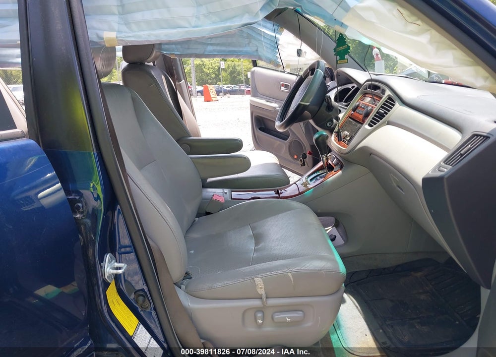 2007 TOYOTA HIGHLANDER LIMITED V6 VIN: JTEEP21A470206593