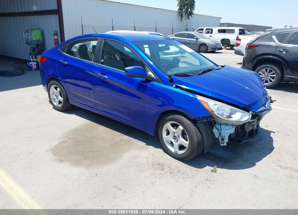 2014 HYUNDAI ACCENT GLS VIN: KMHCT4AE4EU673441