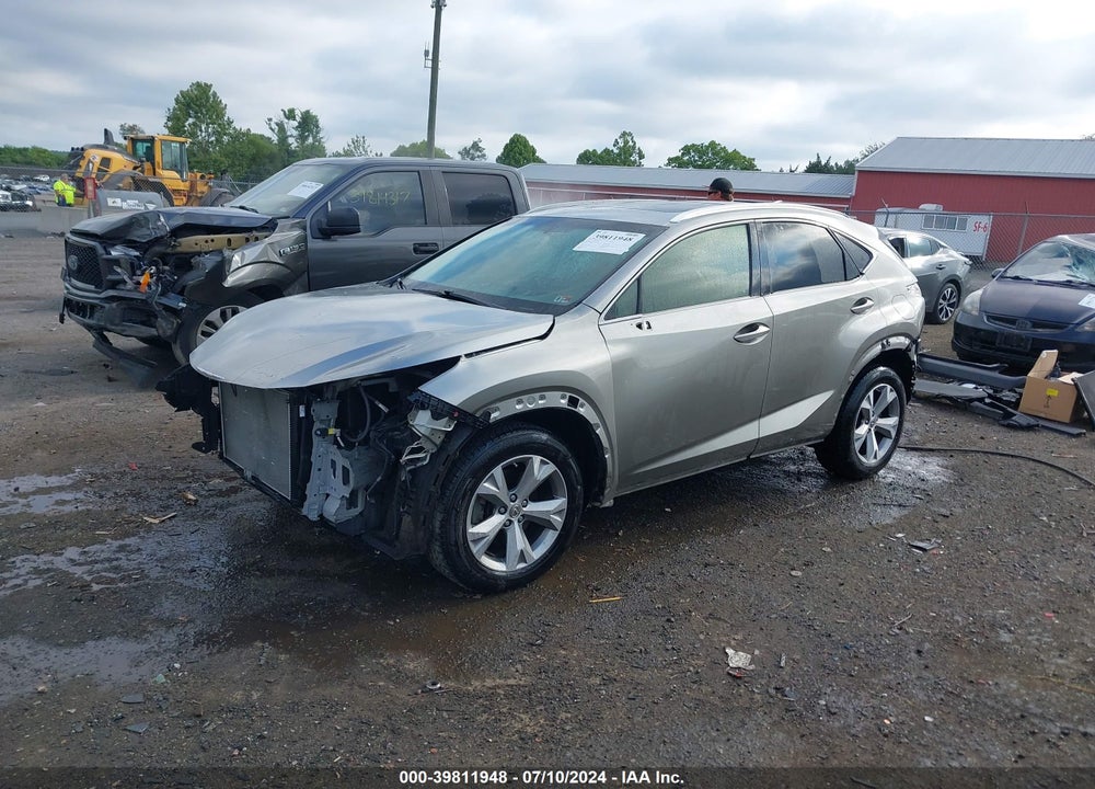 2017 LEXUS NX 200T VIN: JTJBARBZ8H2121863