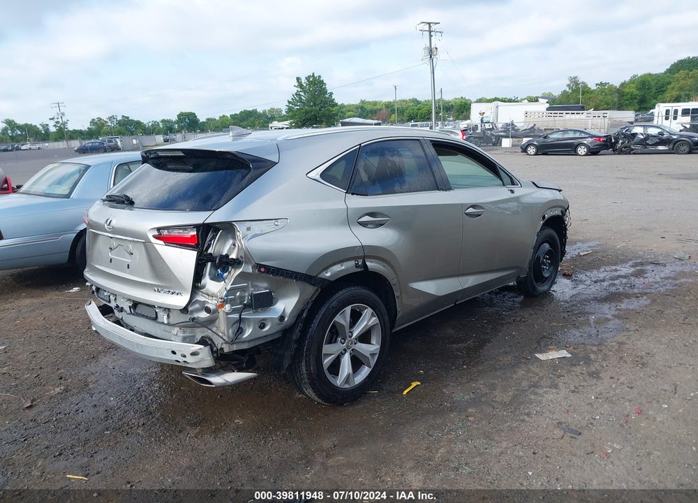 2017 LEXUS NX 200T VIN: JTJBARBZ8H2121863