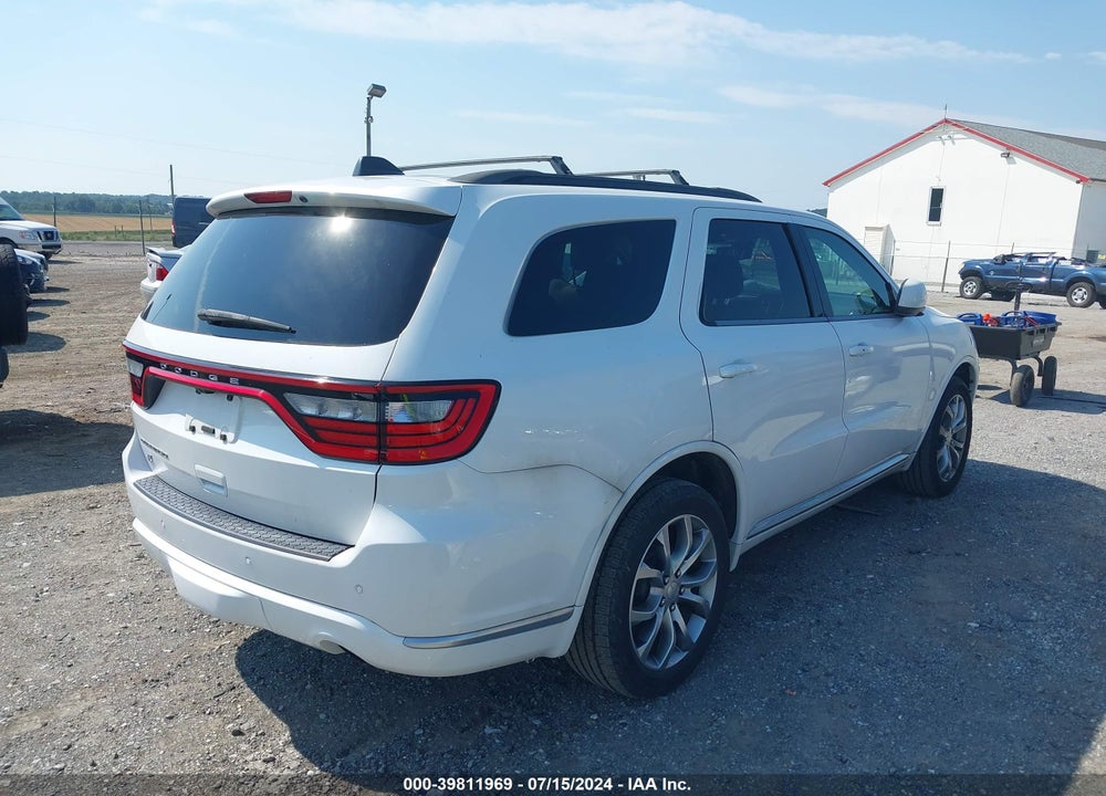 2018 DODGE DURANGO SXT AWD VIN: 1C4RDJAG2JC328002
