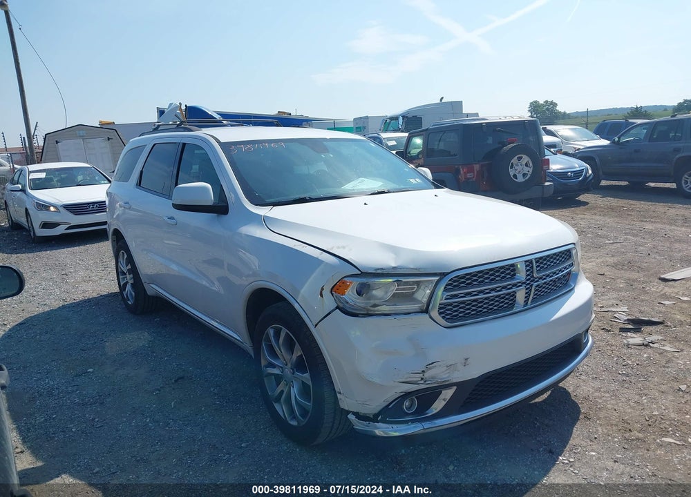 2018 DODGE DURANGO SXT AWD VIN: 1C4RDJAG2JC328002