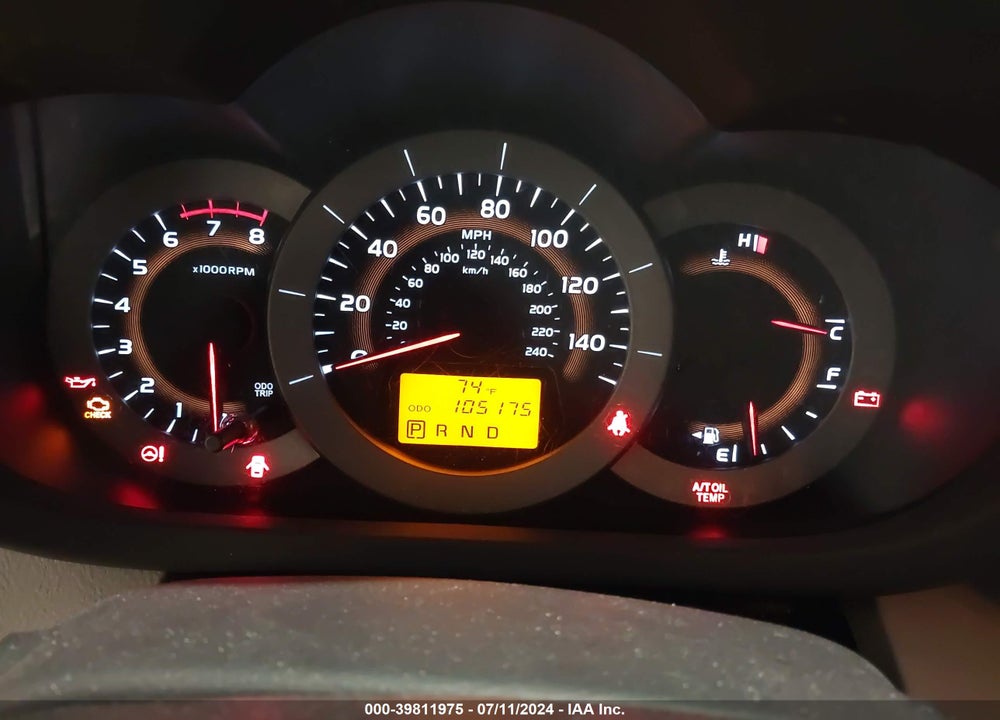 2011 TOYOTA RAV4 LIMITED V6 VIN: 2T3DK4DV1BW061851