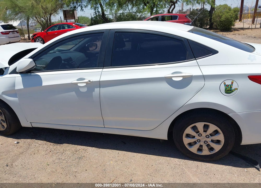 2015 HYUNDAI ACCENT GLS VIN: KMHCT4AE3FU921020