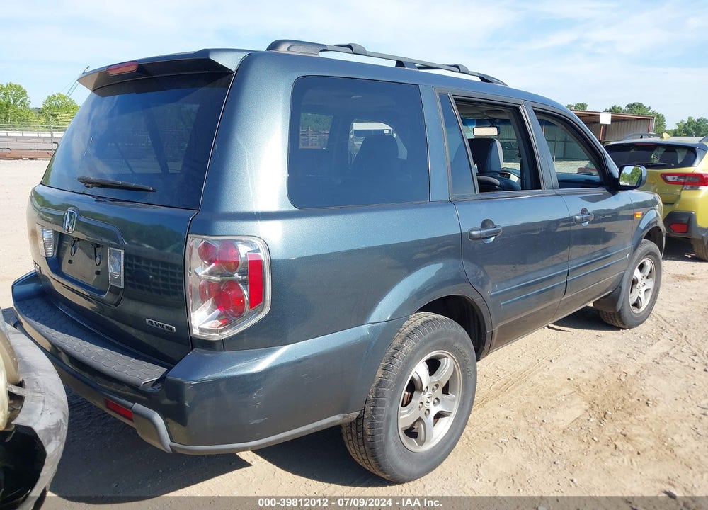2006 HONDA PILOT EX-L VIN: 5FNYF18516B020274