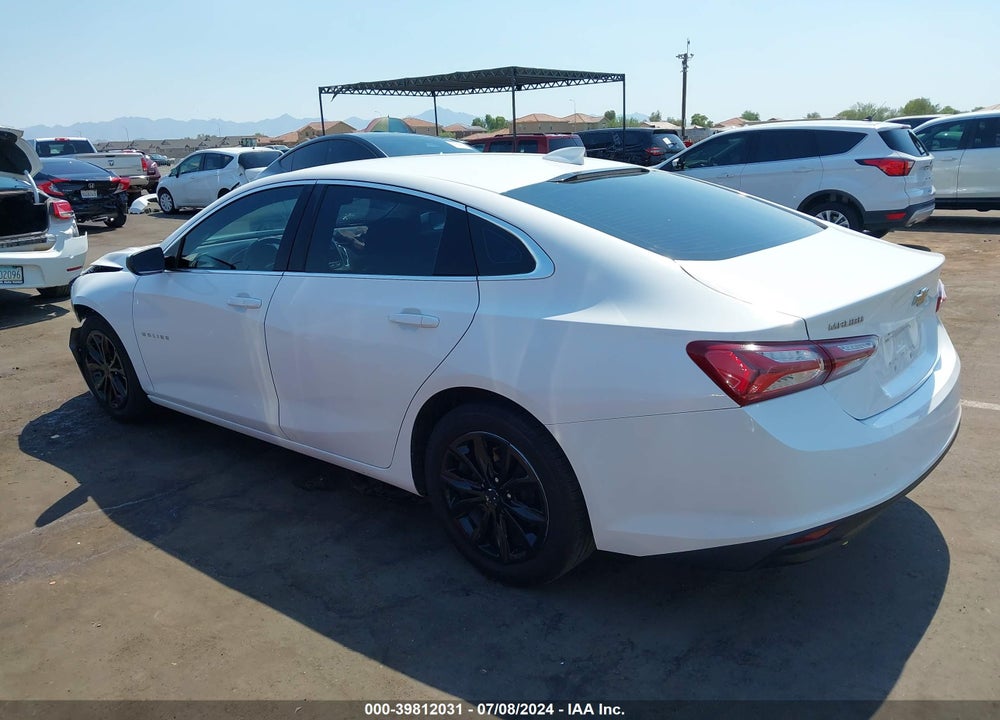 2020 CHEVROLET MALIBU FWD LT VIN: 1G1ZD5ST3LF078573