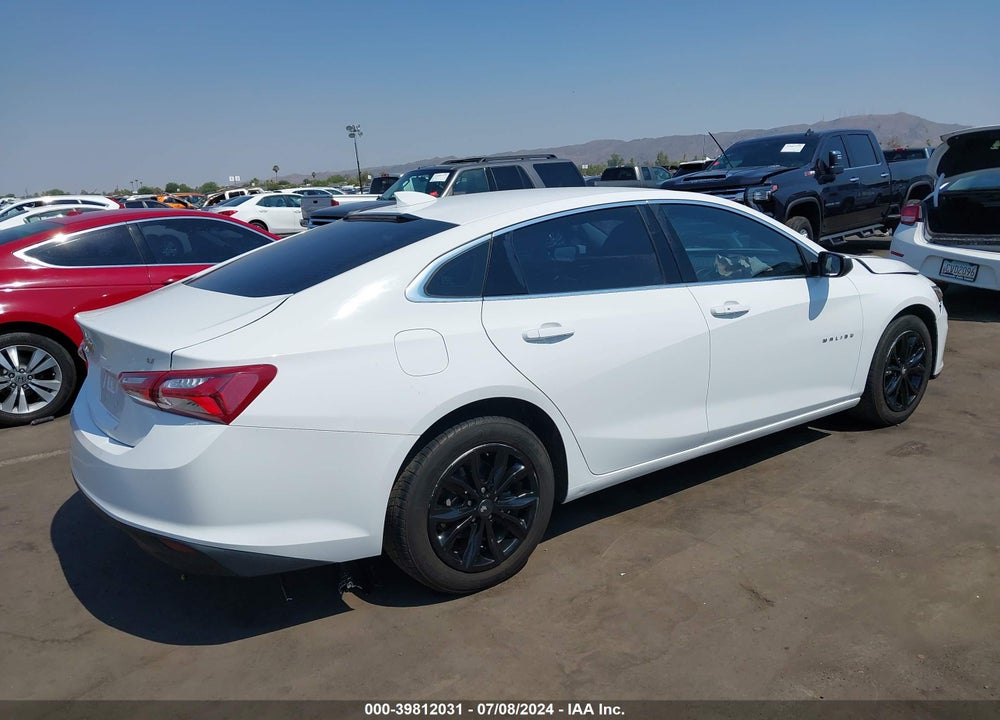 2020 CHEVROLET MALIBU FWD LT VIN: 1G1ZD5ST3LF078573