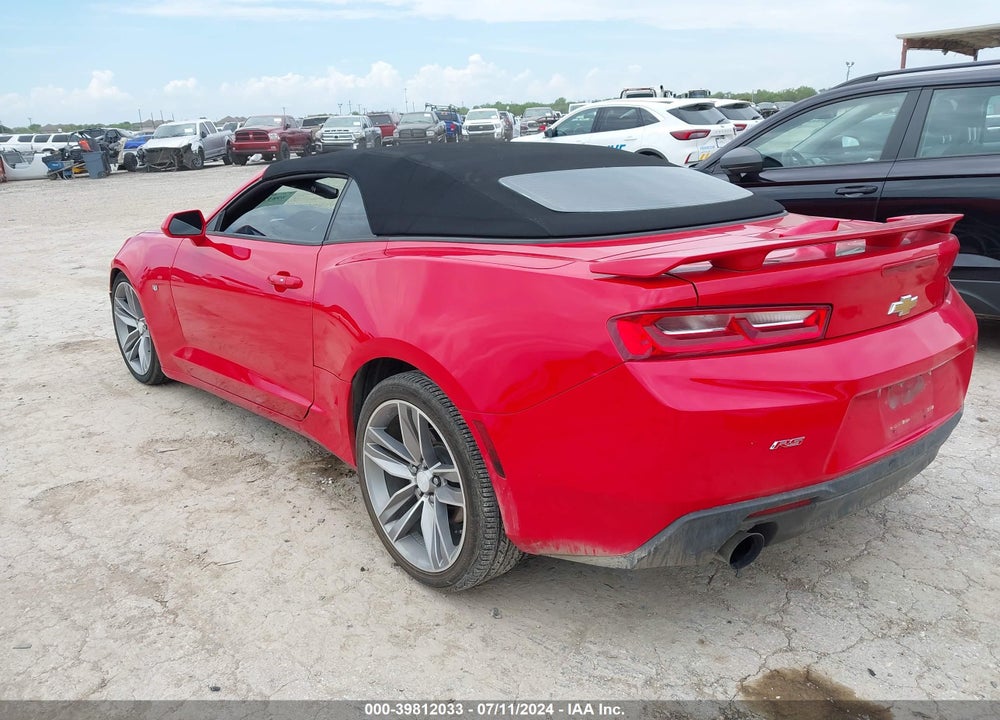 2017 CHEVROLET CAMARO 1LT VIN: 1G1FB3DS5H0159246