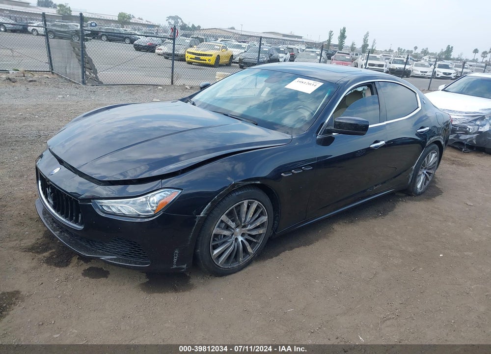 2015 MASERATI GHIBLI VIN: ZAM57XSAXF1161194