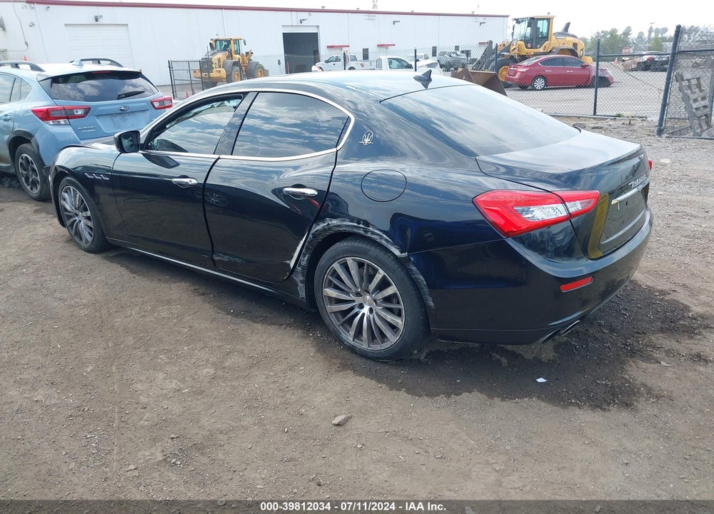 2015 MASERATI GHIBLI VIN: ZAM57XSAXF1161194