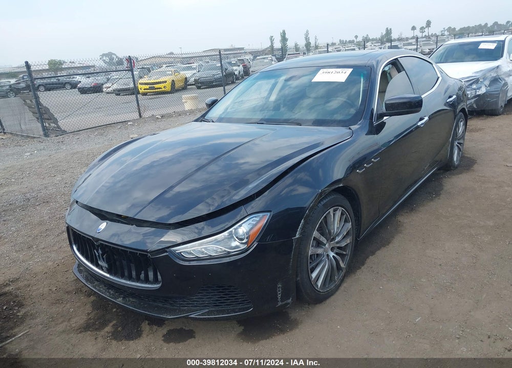 2015 MASERATI GHIBLI VIN: ZAM57XSAXF1161194
