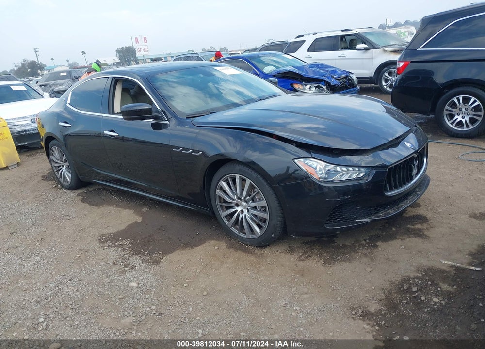 2015 MASERATI GHIBLI VIN: ZAM57XSAXF1161194