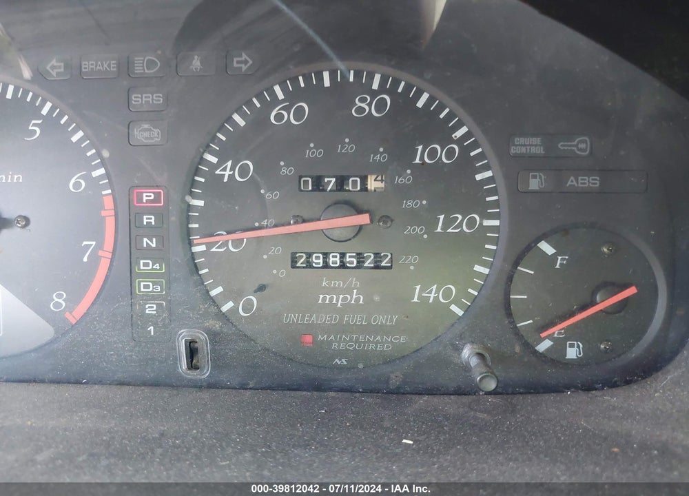 1998 ACURA CL 3.0 VIN: 19UYA2250WL005888
