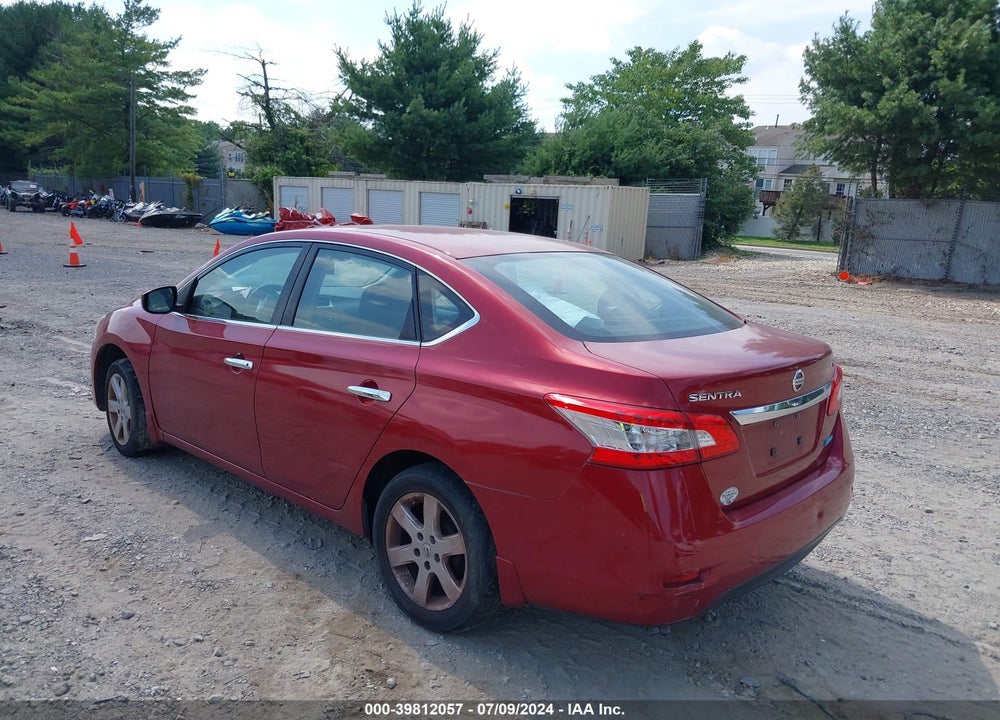 2014 NISSAN SENTRA FE+ S/FE+ SV/S/SL/SR/SV VIN: 3N1AB7AP5EY256590