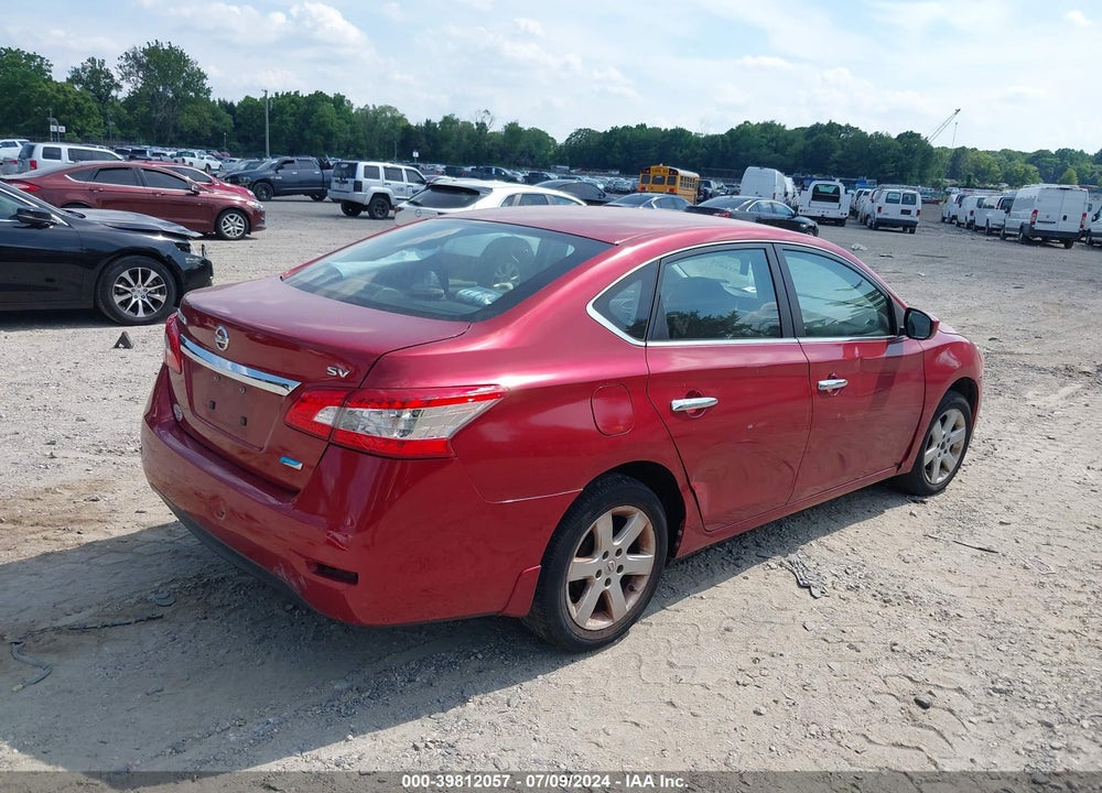 2014 NISSAN SENTRA FE+ S/FE+ SV/S/SL/SR/SV VIN: 3N1AB7AP5EY256590