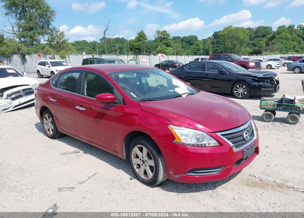 2014 NISSAN SENTRA FE+ S/FE+ SV/S/SL/SR/SV VIN: 3N1AB7AP5EY256590