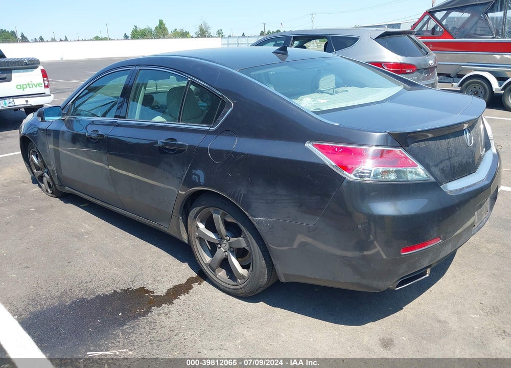 2013 ACURA TL 3.7 VIN: 19UUA9F58DA001274