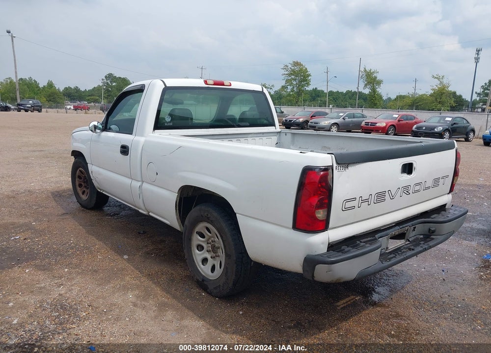 2006 CHEVROLET SILVERADO 1500 WORK TRUCK VIN: 3GCEC14X56G170319