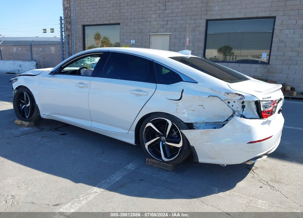 2020 HONDA ACCORD SPORT VIN: 1HGCV1F38LA031552