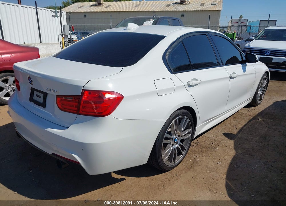2013 BMW 335I VIN: WBA3A9G51DNP37858