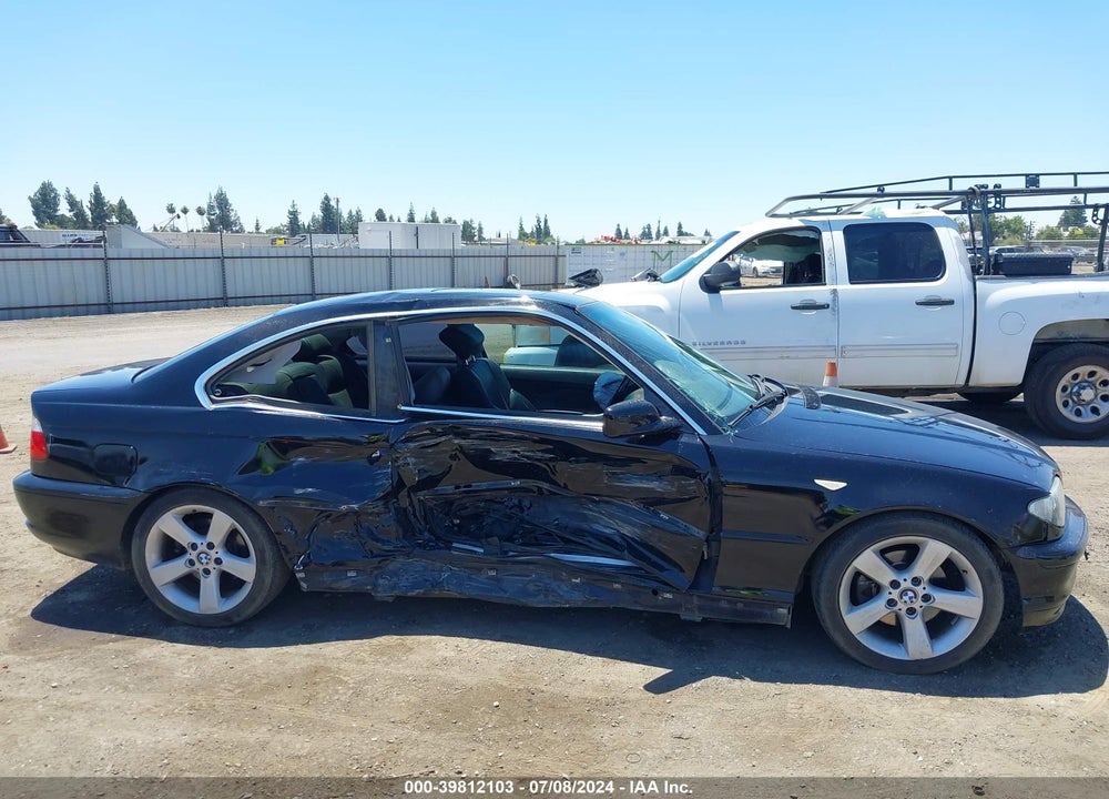 2004 BMW 325CI VIN: WBABD33474PL05597