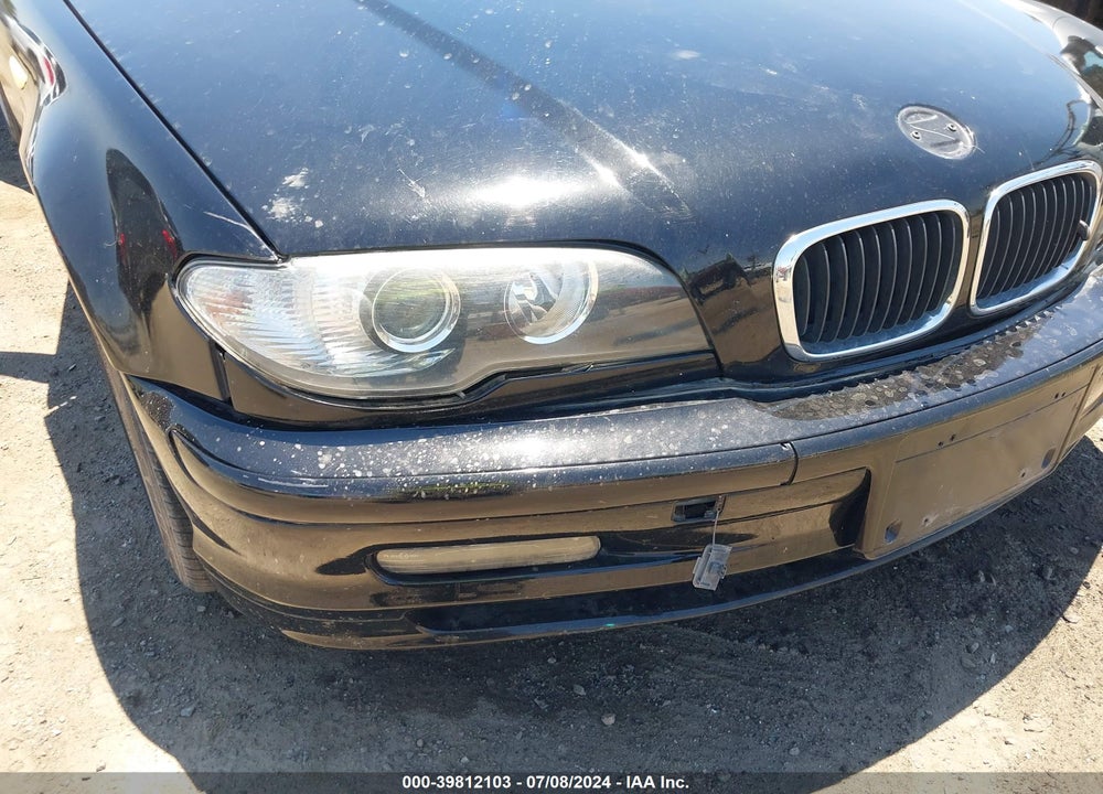 2004 BMW 325CI VIN: WBABD33474PL05597