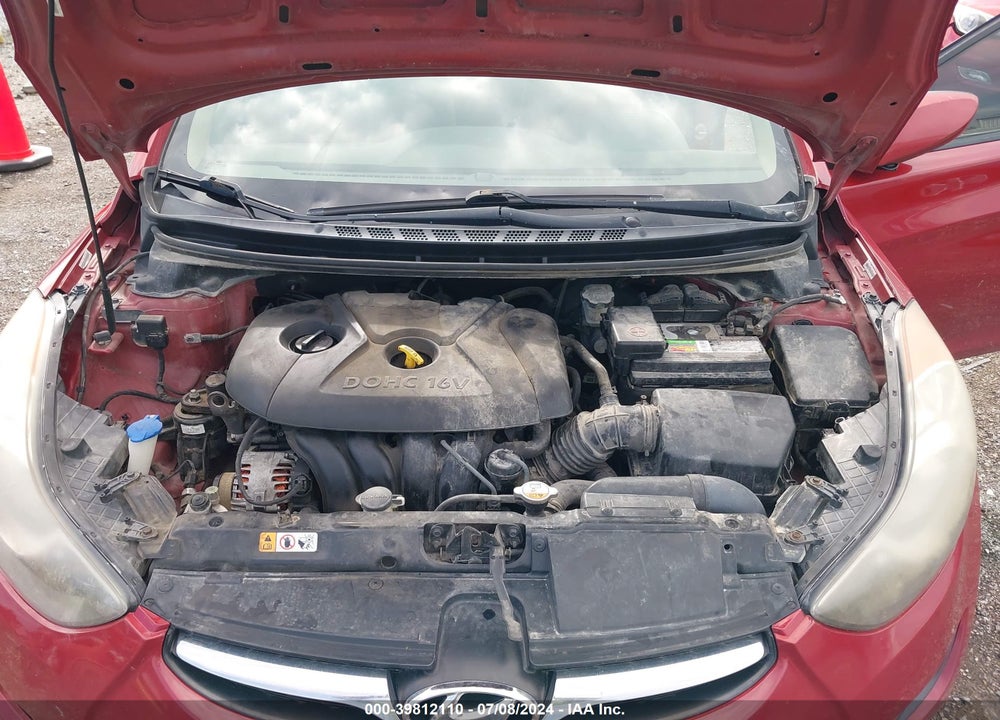 2012 HYUNDAI ELANTRA GLS (ULSAN PLANT) VIN: KMHDH4AE1CU466749