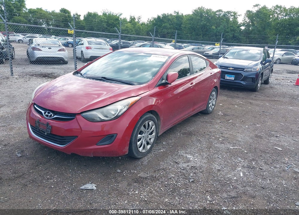 2012 HYUNDAI ELANTRA GLS (ULSAN PLANT) VIN: KMHDH4AE1CU466749