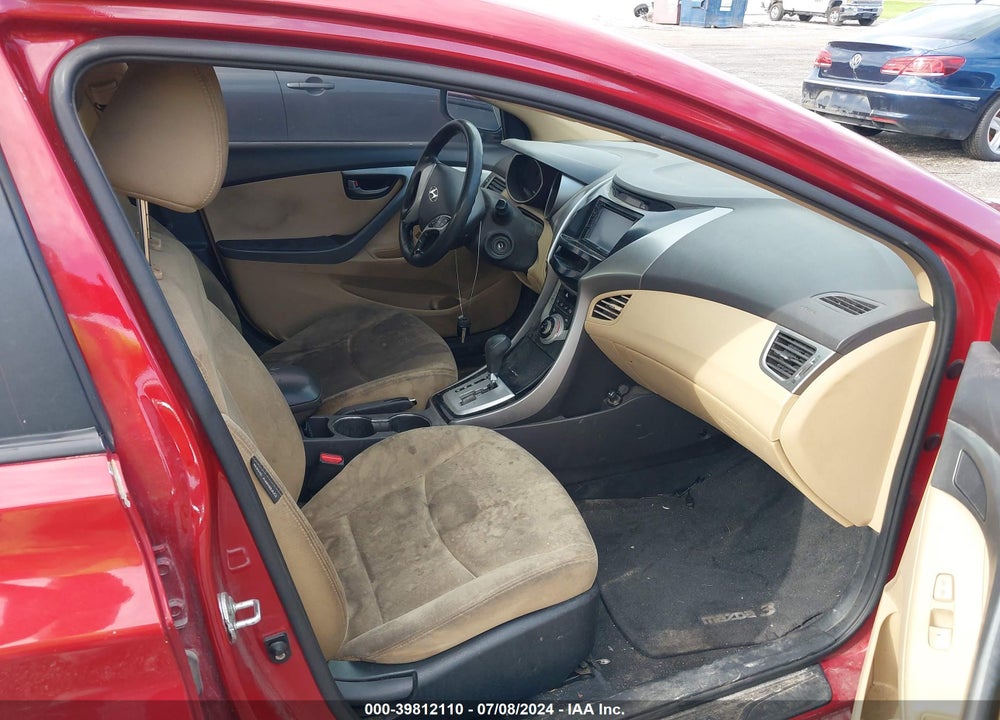 2012 HYUNDAI ELANTRA GLS (ULSAN PLANT) VIN: KMHDH4AE1CU466749