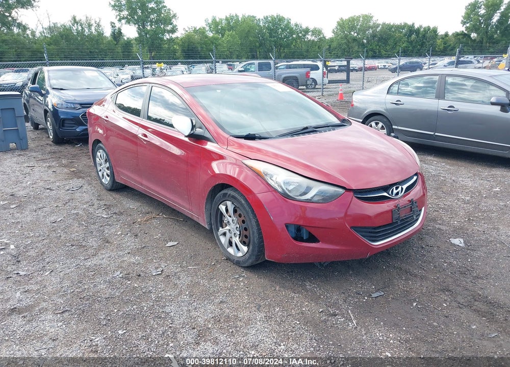 2012 HYUNDAI ELANTRA GLS (ULSAN PLANT) VIN: KMHDH4AE1CU466749