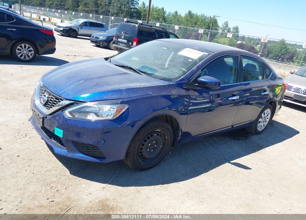 2017 NISSAN SENTRA S VIN: 3N1AB7AP7HY322531