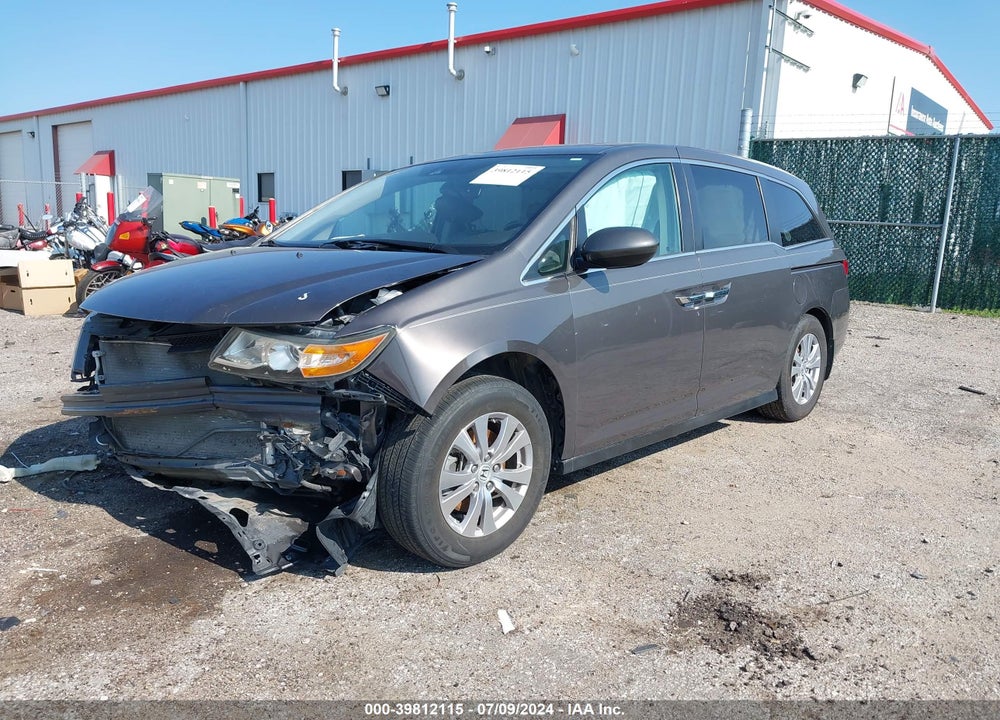 2016 HONDA ODYSSEY EX-L VIN: 5FNRL5H66GB131465