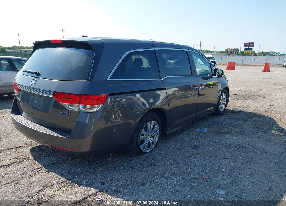 2016 HONDA ODYSSEY EX-L VIN: 5FNRL5H66GB131465