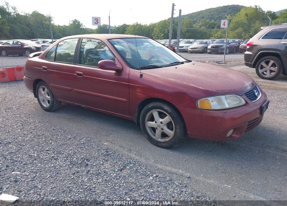 2003 NISSAN SENTRA GXE VIN: 3N1CB51D43L709076