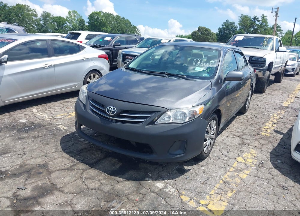 2013 TOYOTA COROLLA LE VIN: 2T1BU4EE6DC085740