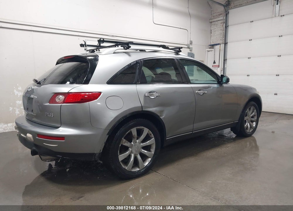 2004 INFINITI FX45 VIN: JNRBS08W74X401490