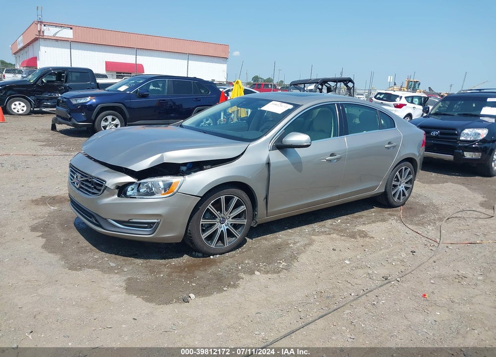 2016 VOLVO S60 INSCRIPTION T5 DRIVE-E PREMIER VIN: LYV402FK6GB096638