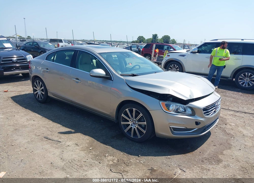 2016 VOLVO S60 INSCRIPTION T5 DRIVE-E PREMIER VIN: LYV402FK6GB096638
