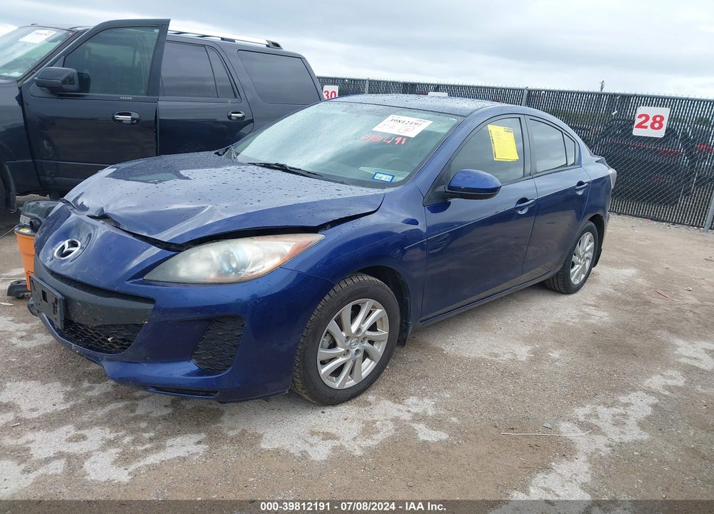 2012 MAZDA 3 I TOURING VIN: JM1BL1V72C1608757